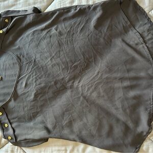 Zenana Outfitters Charcoal Blouse